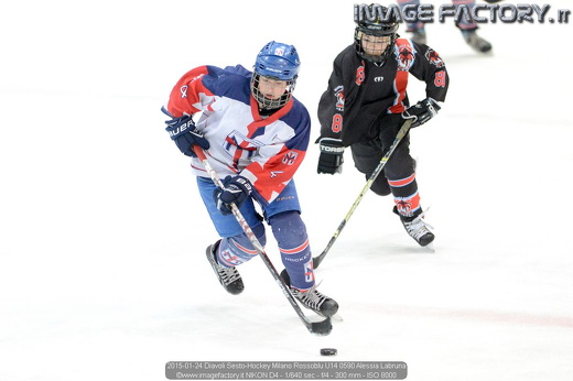 2015-01-24 Diavoli Sesto-Hockey Milano Rossoblu U14 0590 Alessia Labruna